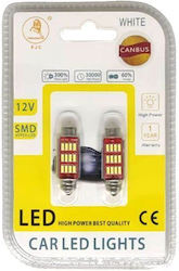 EJC Lămpi Auto T10 LED 2 Bucăți