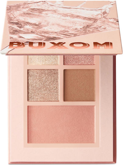 Buxom Straight Up Eyeshadow Palette 5 Shades 6.5 G