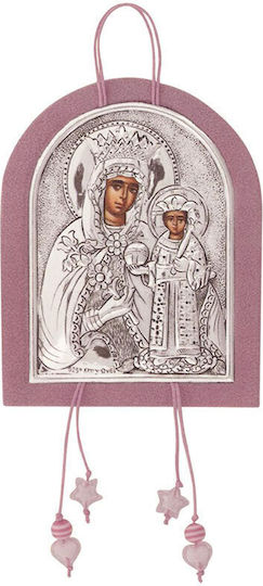 Children's Silver Holy Mary Cradle Silver 925° Coating