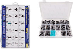 Rchang Πλαστικά Κλίπς Αυτοκινήτου Universal 299τμχ Push Retainer Clips Kit