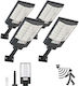 Vevor Solar Street Light 500W 50000lm with Motion Sensor Photocell and Remote Control IP65