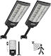 Vevor Solar Street Light 8W 450lm with Motion Sensor Photocell and Remote Control IP67