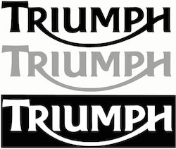 Triumph Tank Stickers