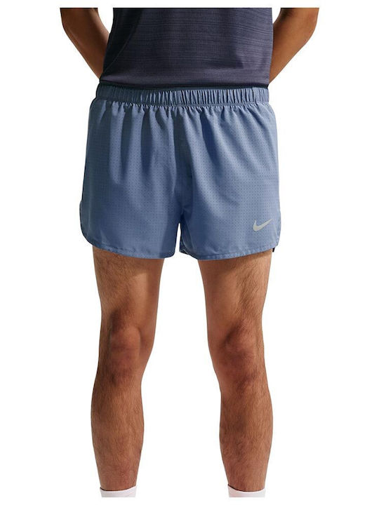 Fast Αθλητική Ανδρική Βερμούδα Dri-Fit Μπλε