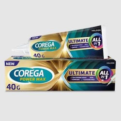Corega Power Max Ultimate All In One Στερεωτική Κρέμα 40gr Corega Power Max Ultimate All In One Στερεωτική Κρέμα 40gr