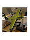 Antike Dekorative Miniatur Flugzeug Metallisch 14x3x14cm