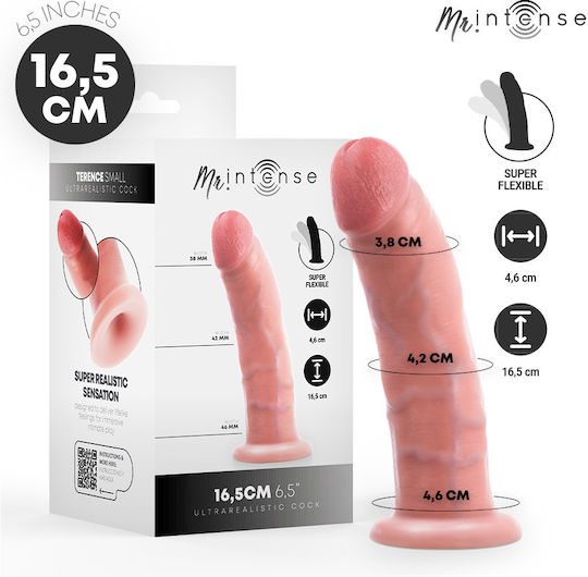 Intense Ρεαλιστικό Dildo με Βεντούζα Flesh