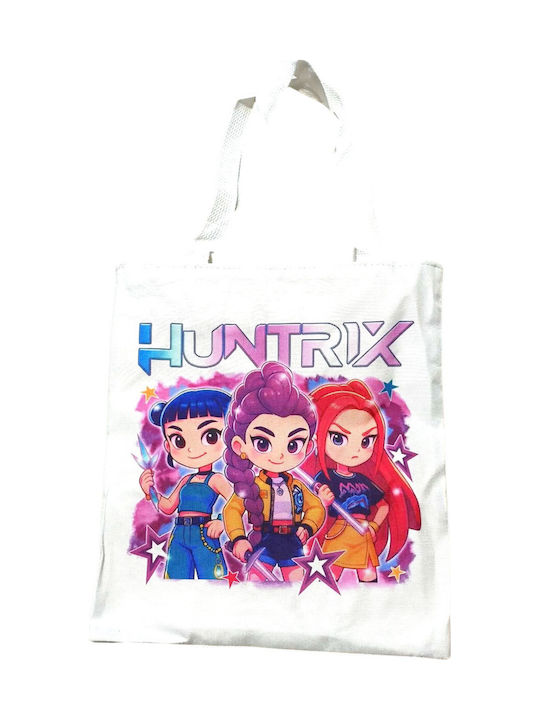 K-pop Demon Hunters Kinder Tasche Umhängetasche 32x38x3 10618-1 Weiße K-pop Demon Hunters Kinder Tasche Umhängetasche 32x38x3 10618-1 Weiße