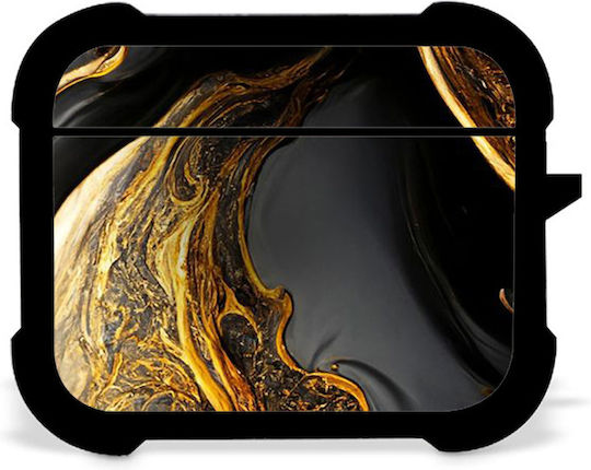Marble Калъф в Черен цвят за Apple AirPods Pro