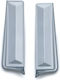 Kuryakyn Decorative Vacuum Case Covers Harley-Davidson Touring 14-16 Chrome Kuryakyn Saddlebag Filler Panels