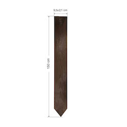 Tesias Group Pichet Pentru Garduri De Grădină Din Lemn 9.5x2.1x150cm 10 Bucăți