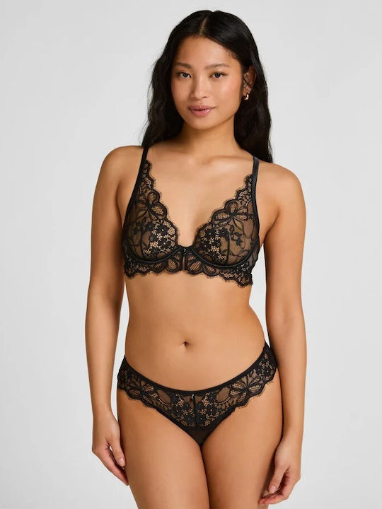 Women's Brazil Lace Black