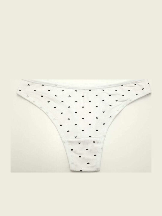 Kokowei Cotton Women's Briefs White