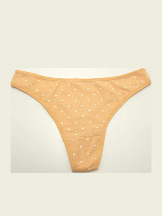 Kokowei Cotton Women's Beige String