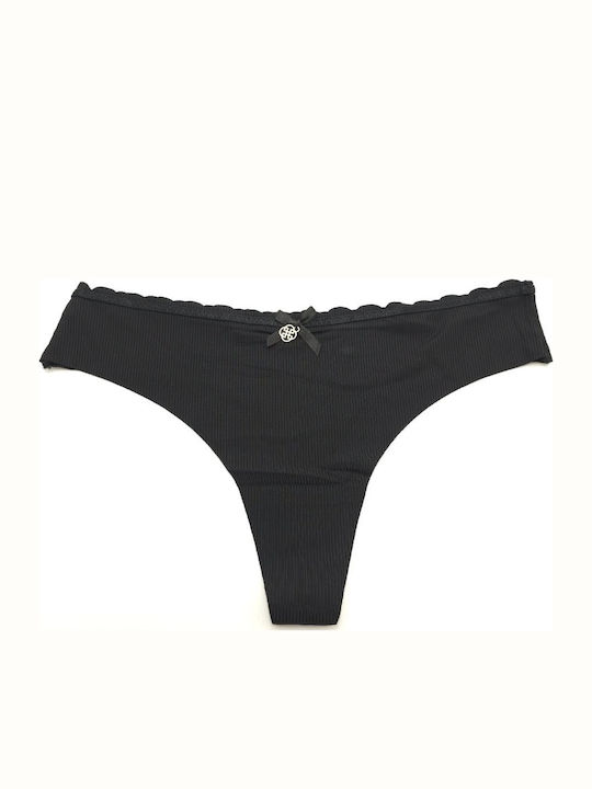 Topaki Damen-Slips Schwarz