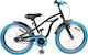 vidaXL 22" Παιδικό Mountain Bike Μαύρο