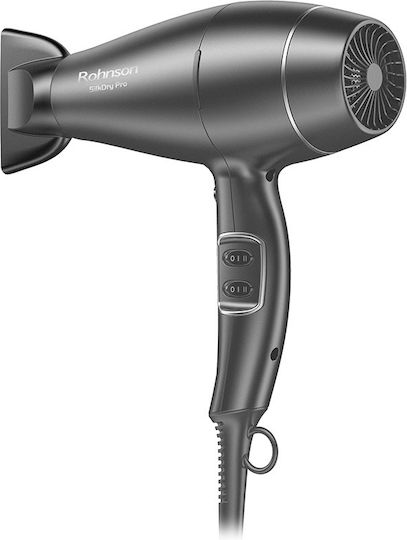 Rohnson Ionischer Haartrockner mit Diffusor 2200W