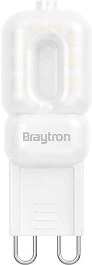 Braytron LED Bulb 3W For G9 Socket Natural White Dimmable