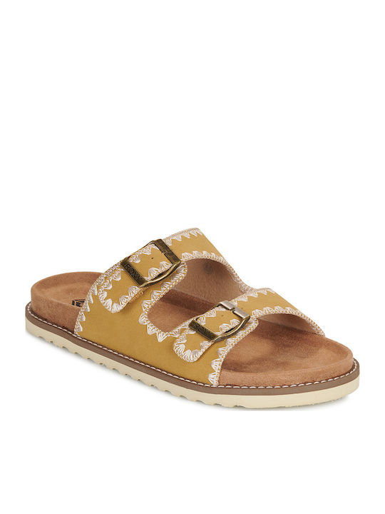 Roxy Sandale Casual Damă Galbene