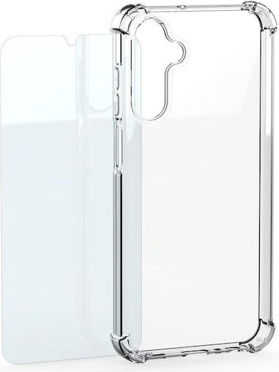 Samsung Mobeen Back Cover Silicone Set with Tempered Glass Transparent (Galaxy S26 Ultra)