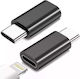 Μετατροπέας Lightning female σε USB-C male 1τμχ