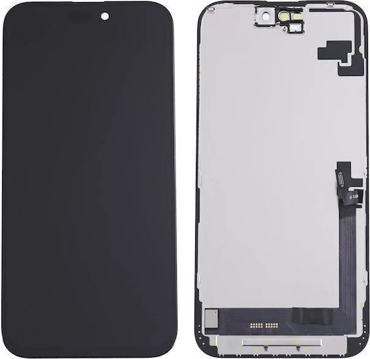 Incell Ecran cu Mecanism Tactil pentru iPhone 16 Plus (Negru)