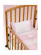 Vesta Home Set Baby Sheets Crib Cotton Cat Pink 120x160cm