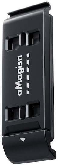 Insta360 Ace Pro 2 Amagisn Vertical Shooting Κάλυμμα Μπαταρίας Μαγνητική Θήκη Μπαταρίας Γρήγορης Απελευθέρωσης & Αδιάβροχη Μαύρη