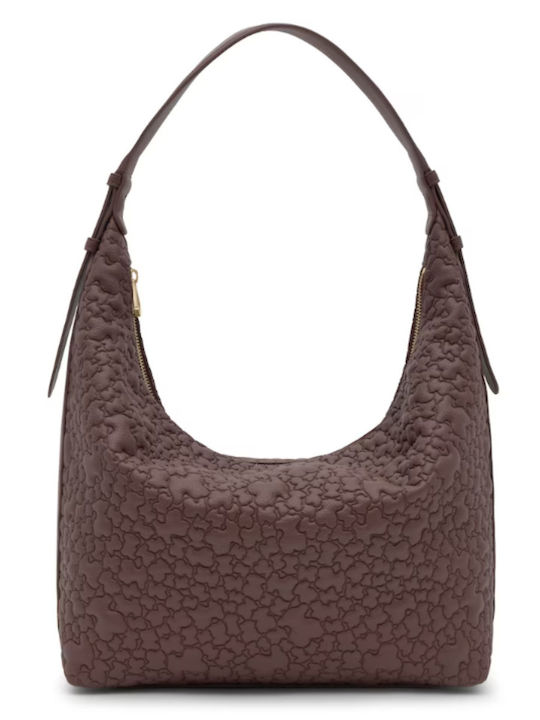 Tous L Puffy Bear Leather Women's Shoulder Bag ...