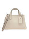 City Leather Women's Shoulder Bag Beige