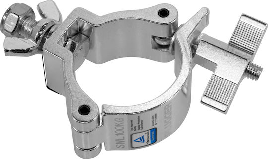 Plugger 50hc100sil Скоба За Поддръжка 48-54мм Макс Товар 100кг Сребрист Скоба За Поддръжка 48-54мм Макс Товар 100кг Сребрист