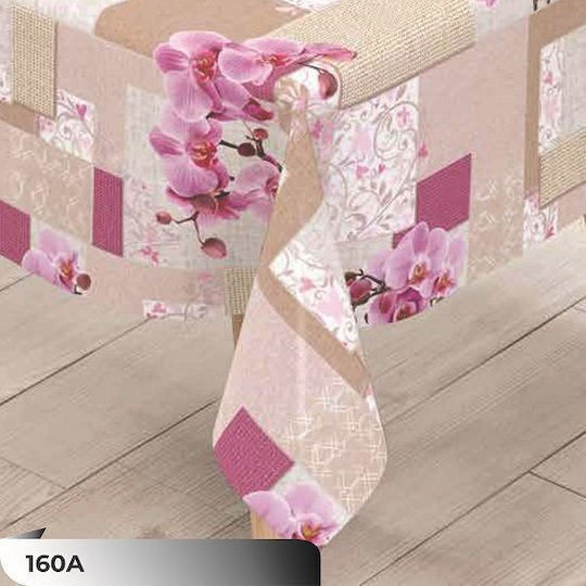 Sidirela Tischtuch Mirella Rosa 140x140cm