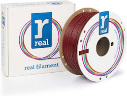 Real Filament Recycled PLA 1.75mm Red 1kg Real Filament Recycled PLA 1.75mm Red 1kg