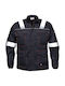 Sir Safety Jachetă De Lucru Cu Elemente Reflectorizante Albastru Marin
