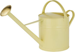 Zink Gießkanne 8l Offenes Gelb Offenes Gelb Tiefe 65cm X Breite 23cm X Höhe 35cm Gewicht 1,32kg