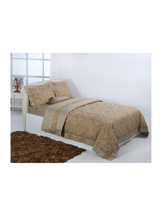 Silk Fashion Hs008 Super-Double Bed Sheets Set 230x250cm 6 (6 Pieces)