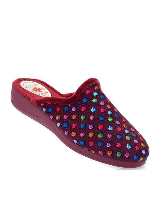 Papuci Pentru Femei De Iarnă Burgundy