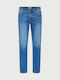 Men's Jeans Pants with Slim Tapered Fit Blue