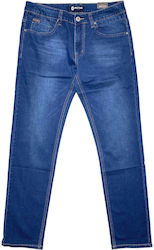 Ansin Men's Straight Blue Jeans Pants