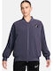 Sabrina Women's Reversible Bomber Jacket Purple