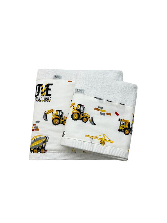 Bunny Bebe Babyhandtücher Set 2 Stück Türkis Ge...
