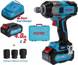 FixTec FCIW10001-4 Impact Wrench 20V 2x4Ah 1/2" FixTec FCIW10001-4 Impact Wrench 20V 2x4Ah 1/2"
