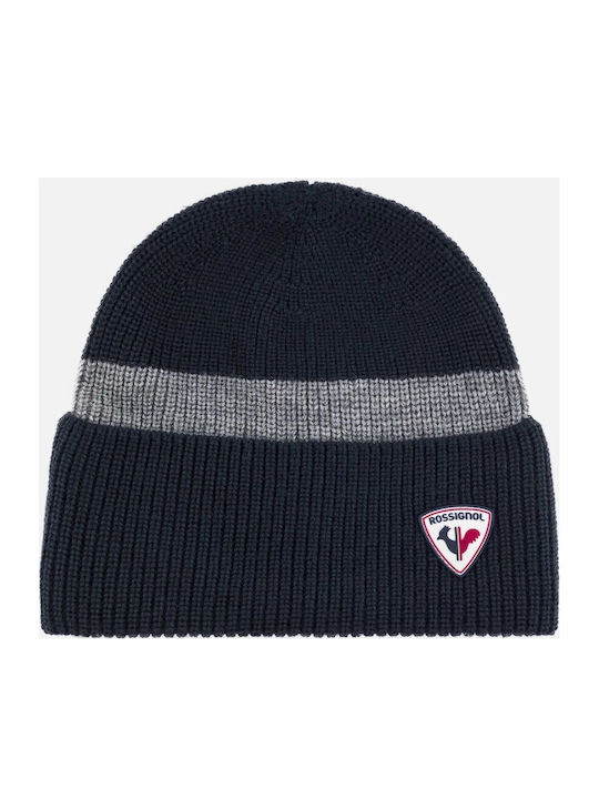Beanie Ανδρικός Σκούφος Πλεκτός σε Navy Μπλε χρώμα