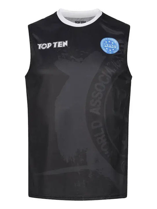 Top Ten Ανδρική Αμάνικη Μπλούζα 16181 Κόκκινη