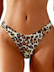 Bikini Inferioare Șir De Caractere Animal Print