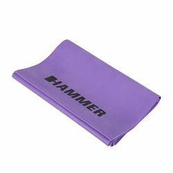 Hammer Resistance Band Gym Moderate Purple 1.22m