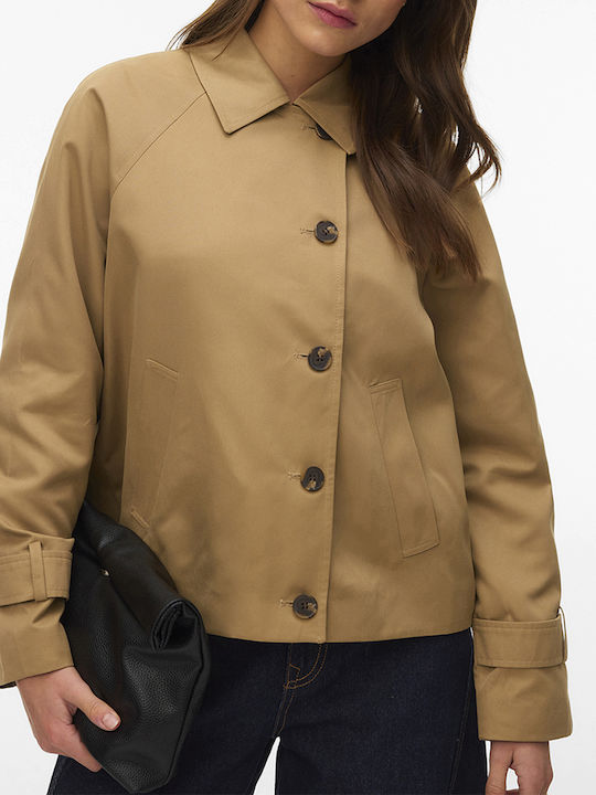 Vero Moda Kelp Kamel Damenmäntel