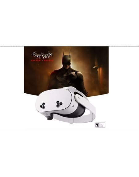 Meta Quest 3S Αυτόνομο VR Headset 256GB για Υπολογιστή με Χειριστήριο & Batman: Arkham Shadow (SK-1000209-01)