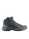 Salomon X Ultra 360 Mid Men's Hiking Boots Waterproof With Gore-Tex Membrane Blue