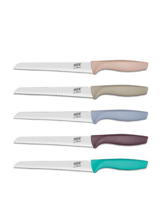 Pirge Pratik Cuțit de Pâine din Oțel Inoxidabil 17cm